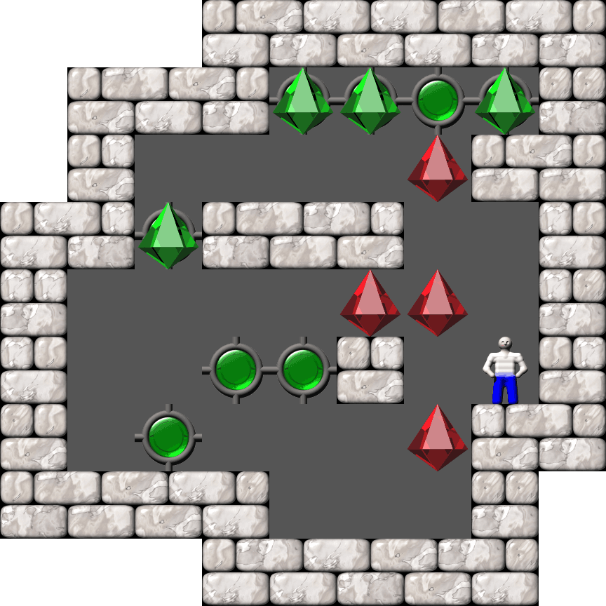 Sokoban Ionic Catalysts level 1099